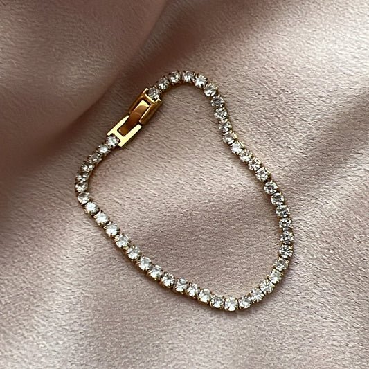 Clear Tennis Bracelet