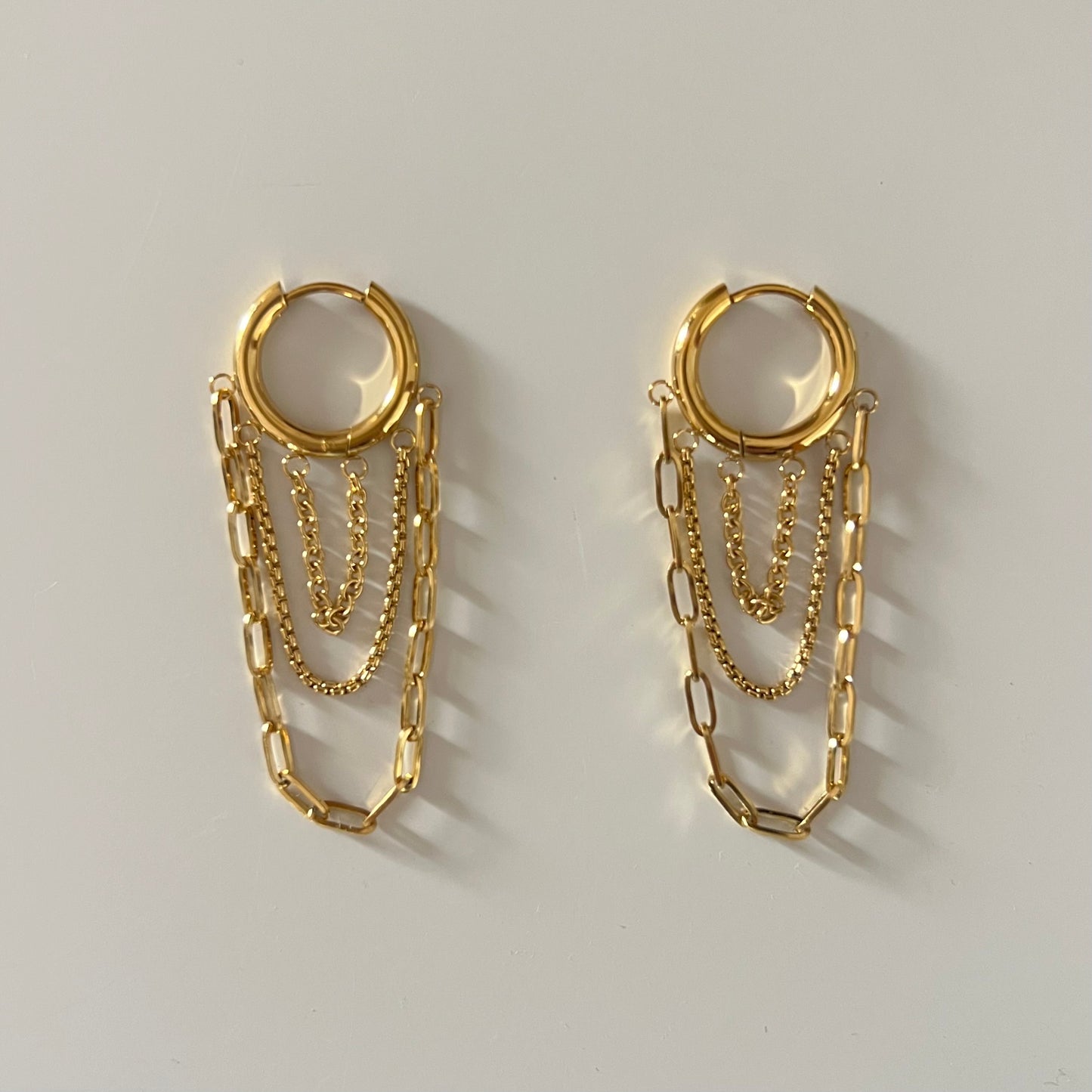 Tokyo Dangle Chain Earrings