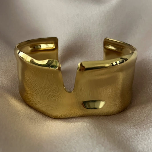 Adele Stainless Steel Cuff