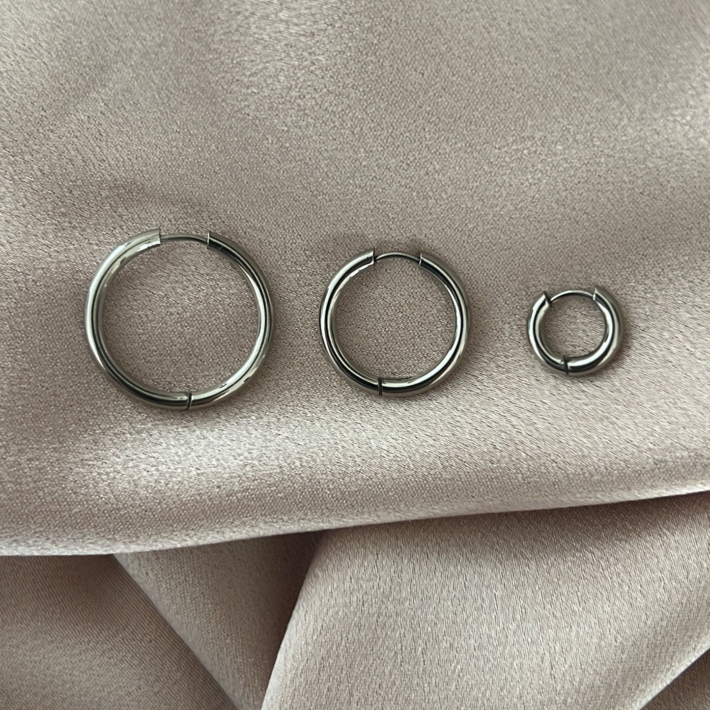 Everyday Stainless Steel Hoops