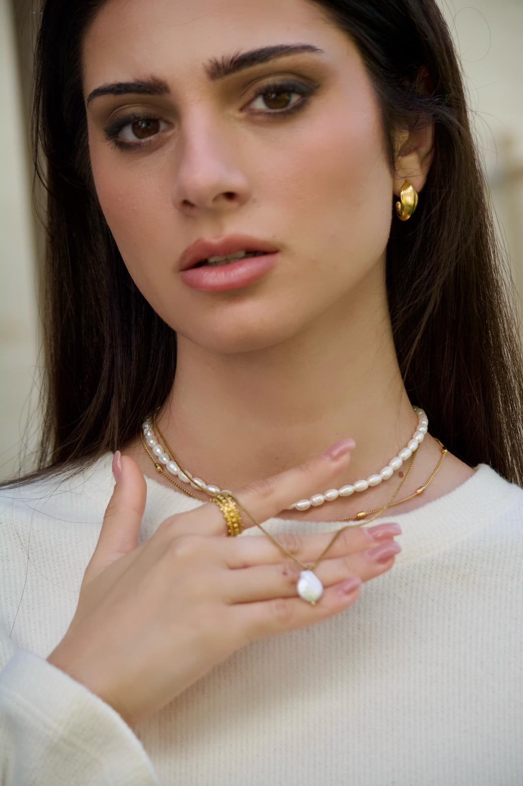 Lilly Stainless Steel Earrings