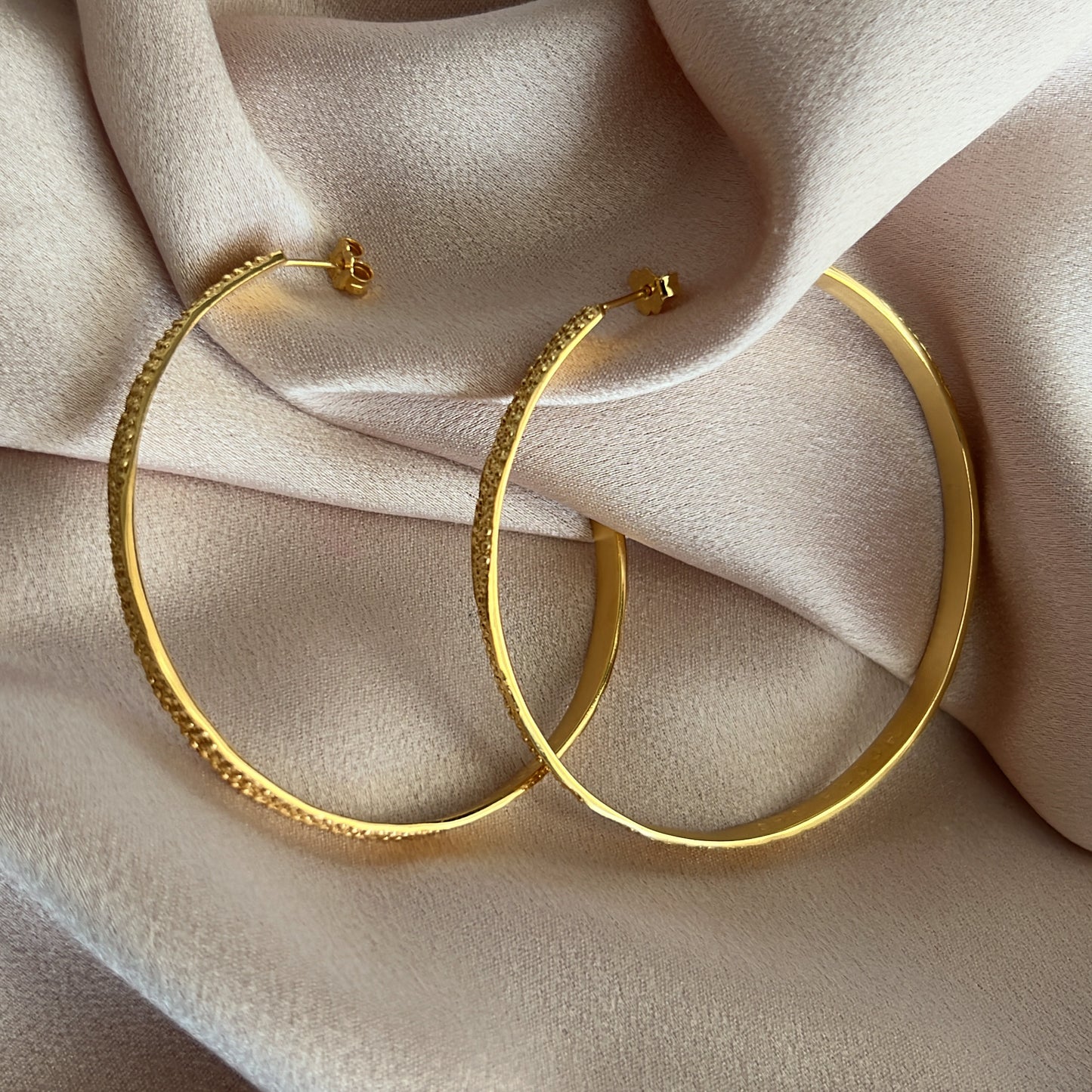 Odessa Handmade Hoop Earrings