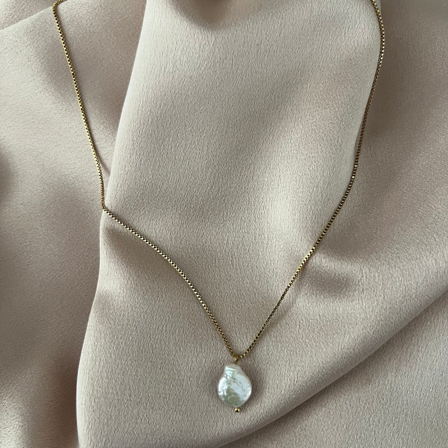 Elena Pearl Necklace