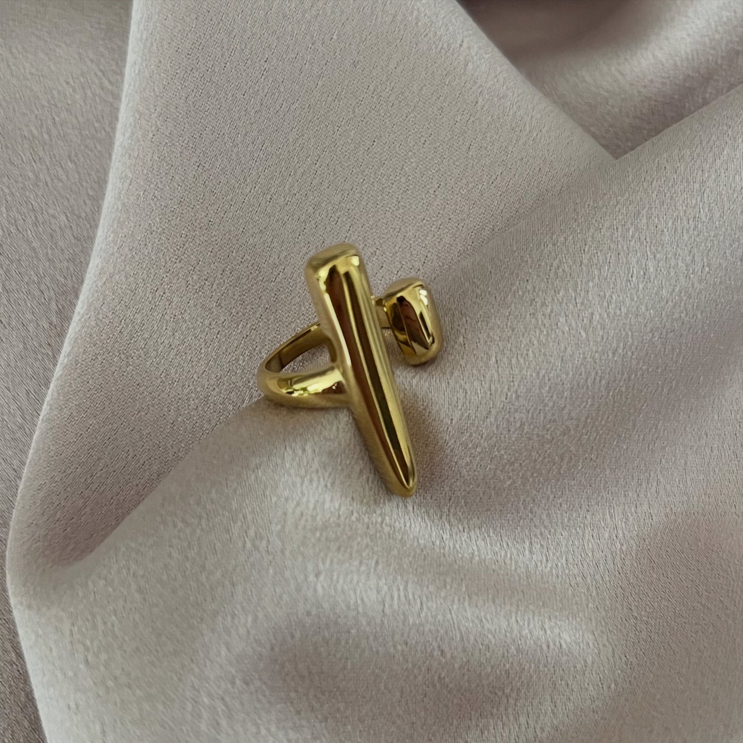 Pia Stainless Steel Ring