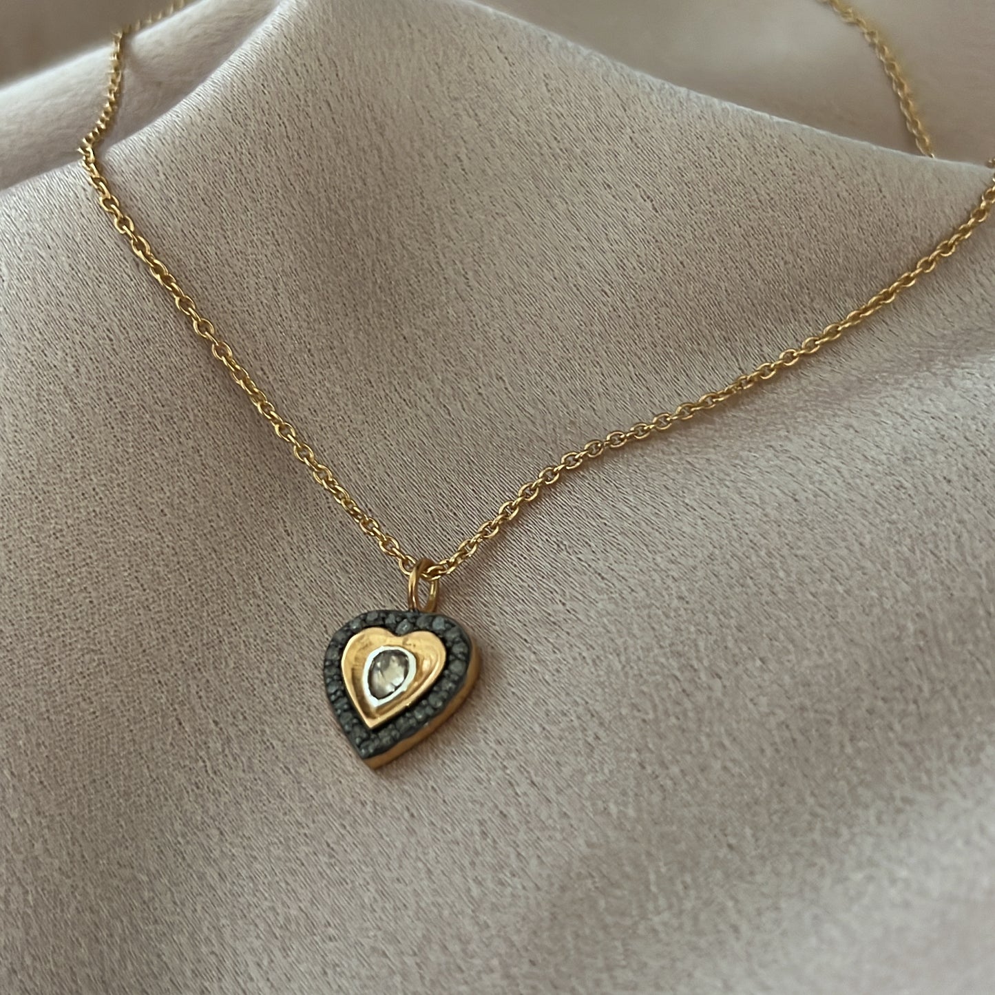 Handcrafted Heart Pendant Necklace