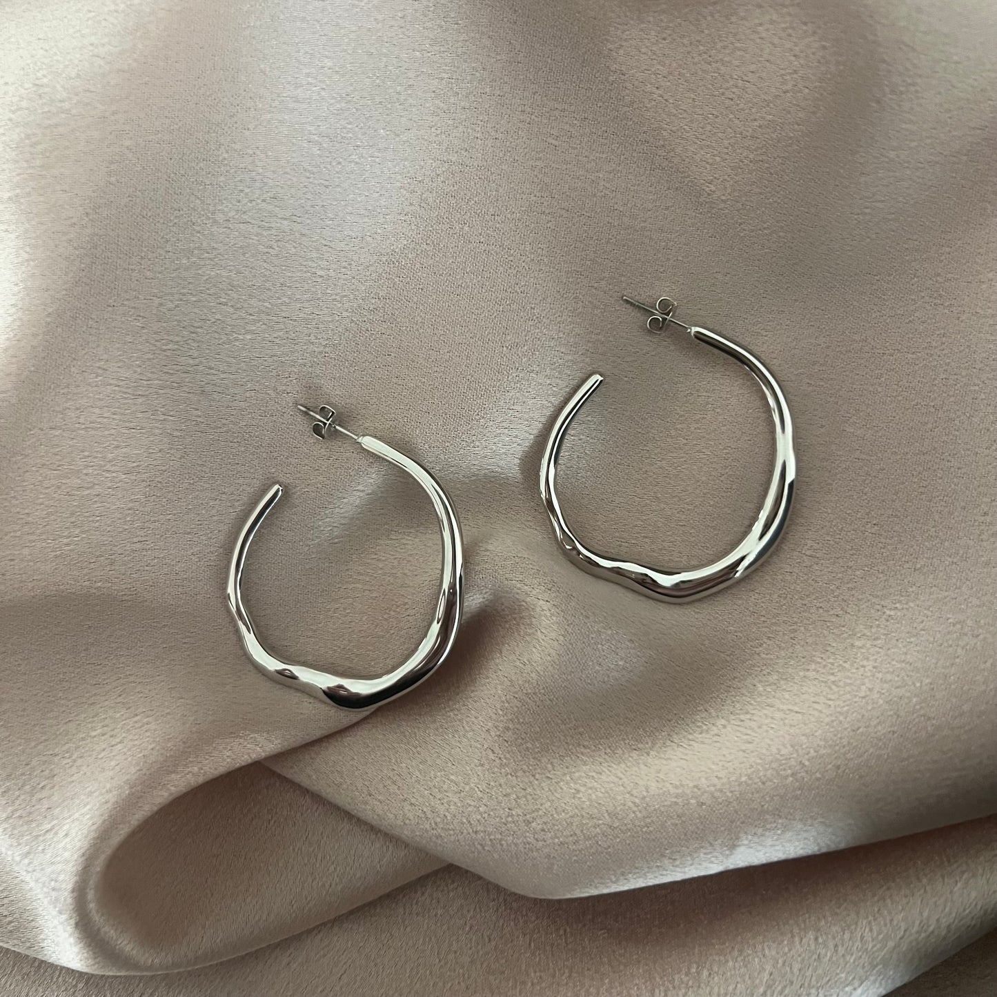 Courtney Hammered Hoops