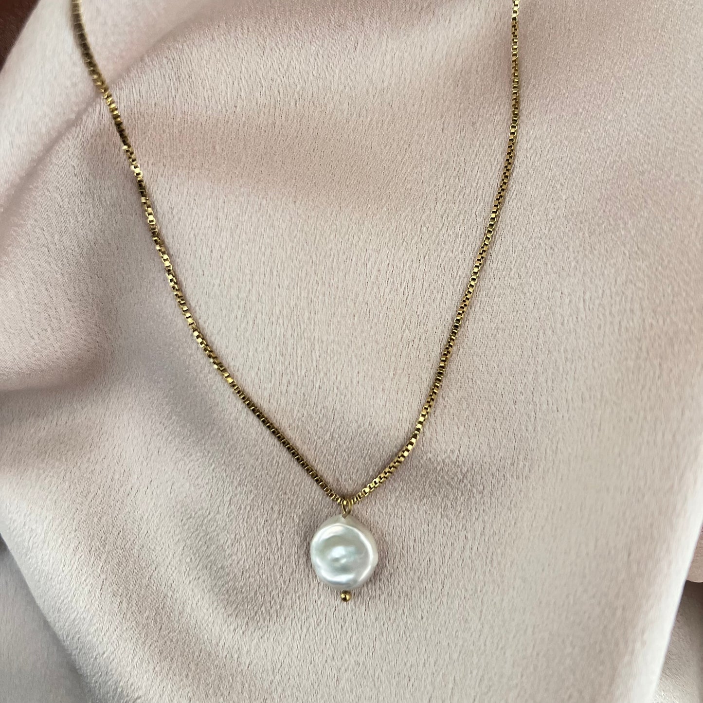 Elena Pearl Necklace