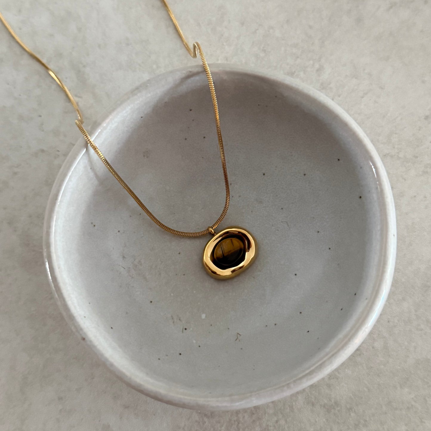 Dina Stainless Steel Necklace