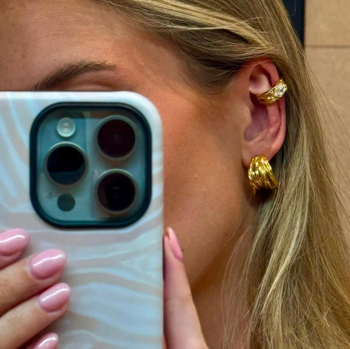 Cami Crystal Ear Cuff