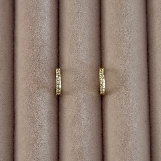Classic 925 Sterling Huggies 1cm