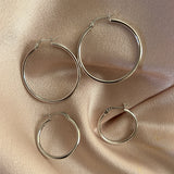 Lucie 925 Silver Hoops