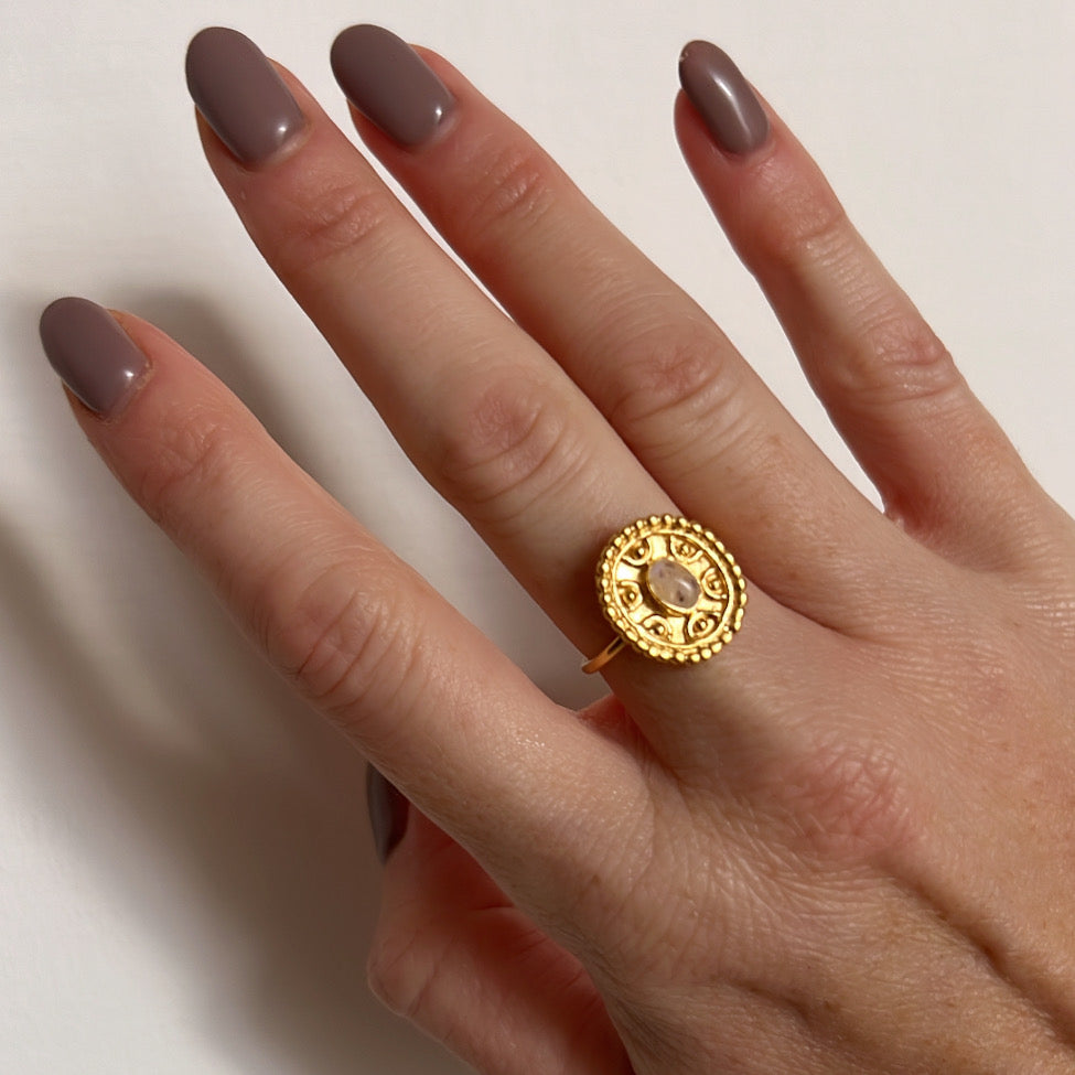 Handcrafted Gold Plated Rings