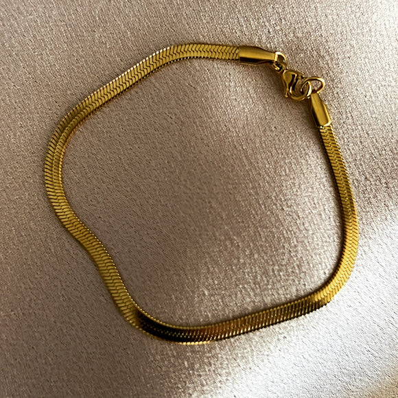 Gabriela 3mm Stainless Steel Bracelet