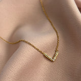 V Stainless Steel Necklace