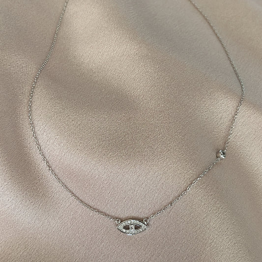 Evil Eye 925 Silver Necklace