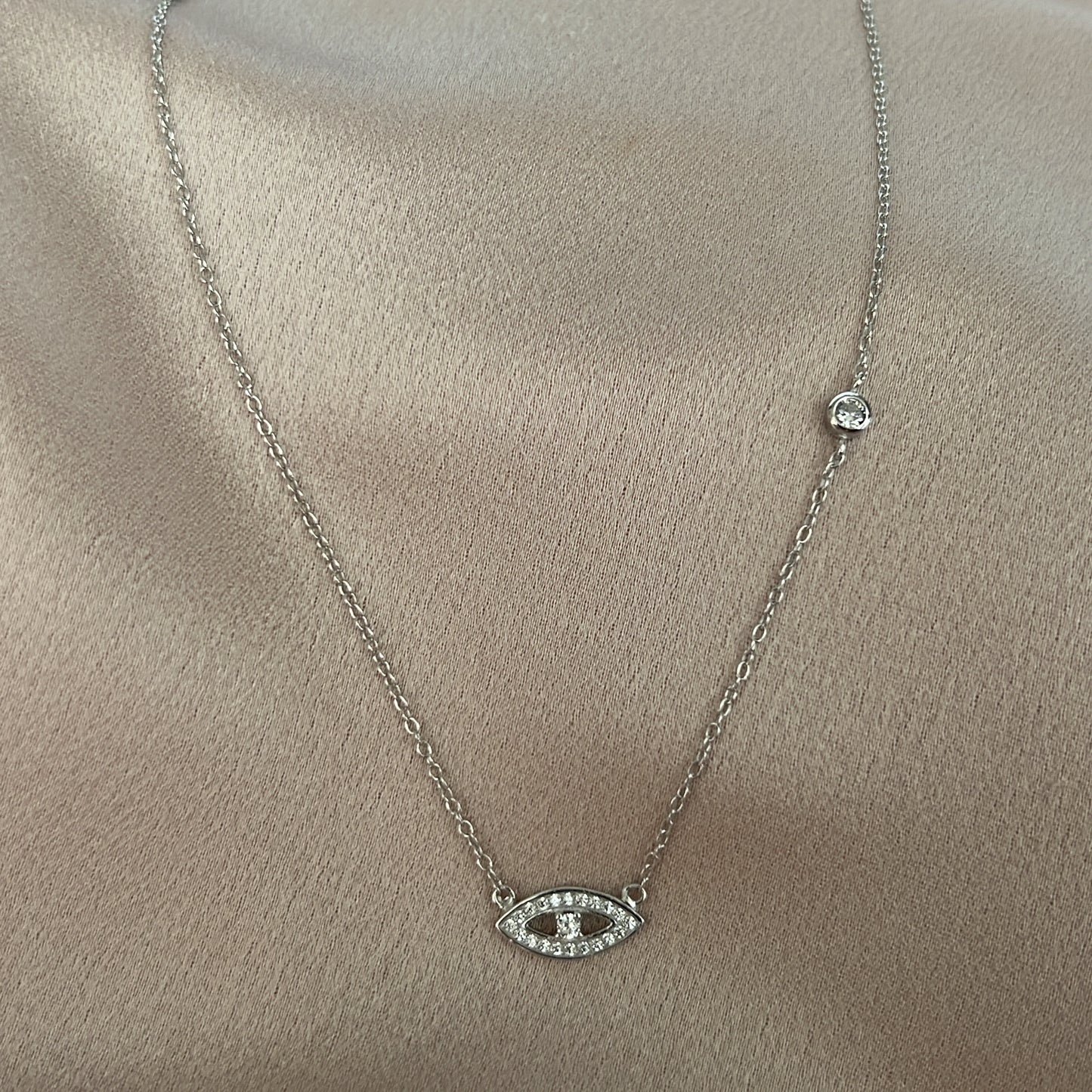 Evil Eye 925 Silver Necklace