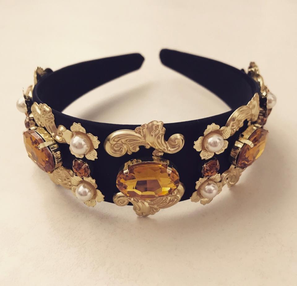 Jasmine Jeweled Headband