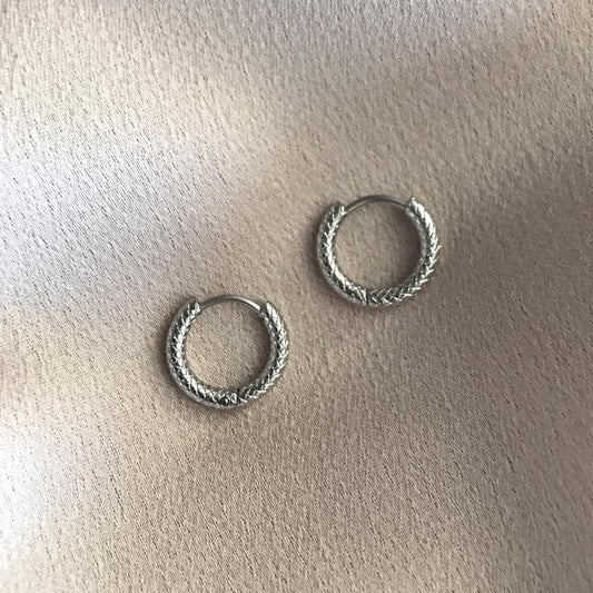 Jen Mini Stainless Steel Hoops