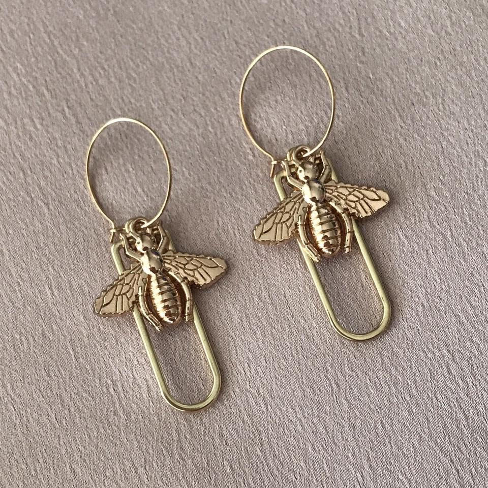 Bee Earrings