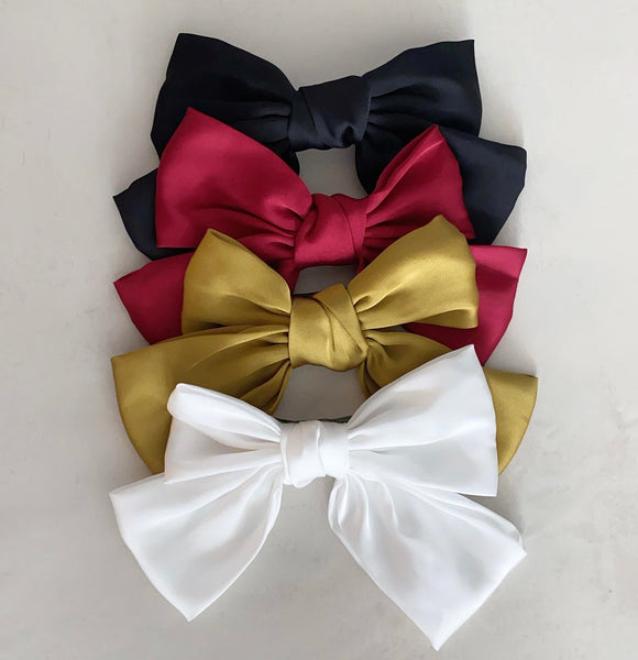 French Bow Hair Clips