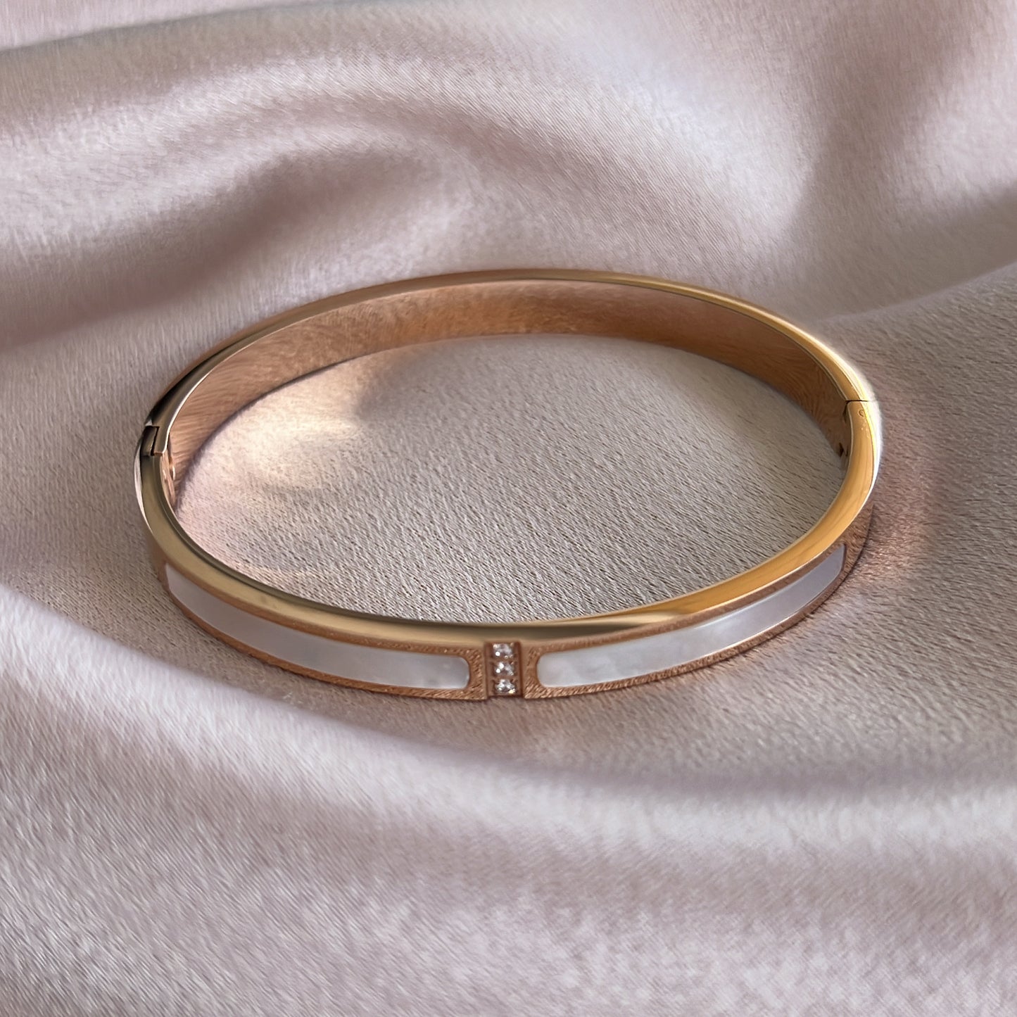 Heather Rose Gold Bangle