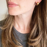 Laura Stainless Steel Hoop Earrings