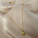 Teardrop 925 Silver Pendant Necklace