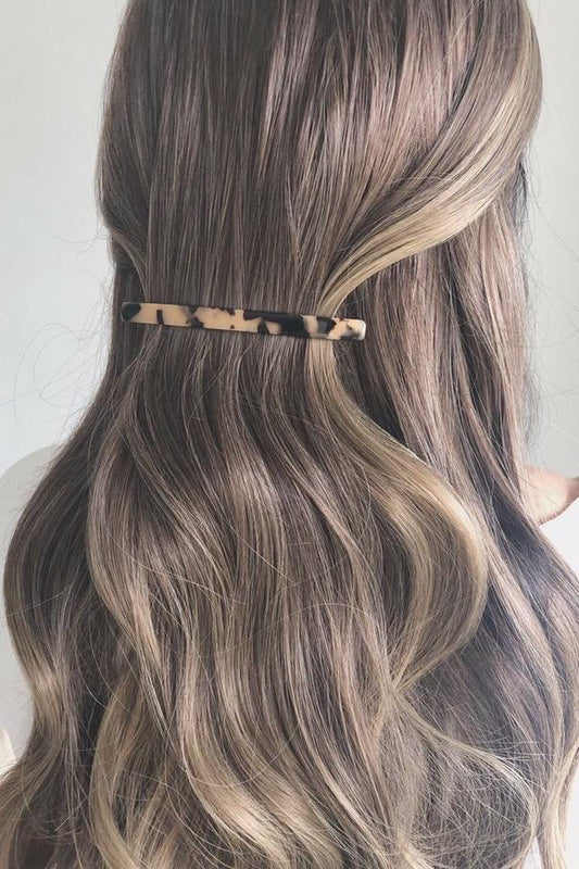 Tortoiseshell Hair Clips Set