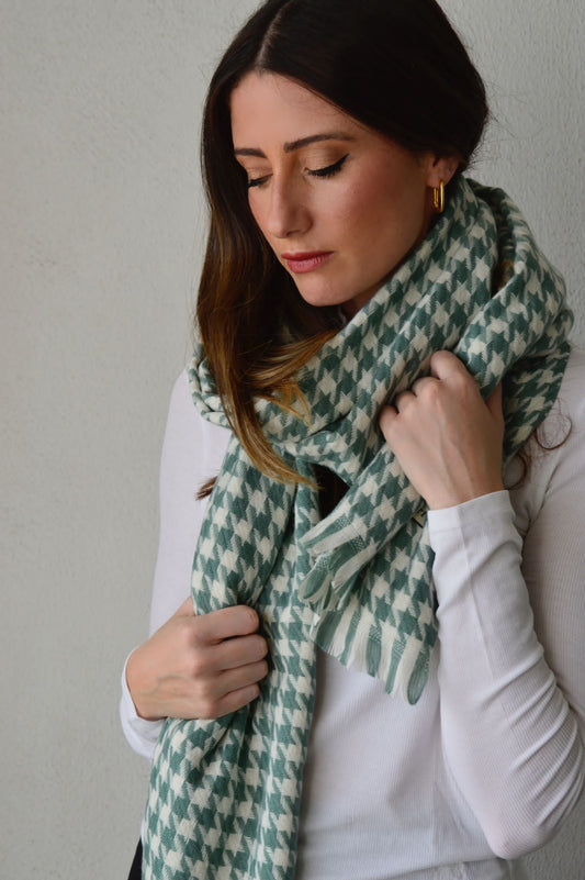 Josephine Dogtooth Scarf