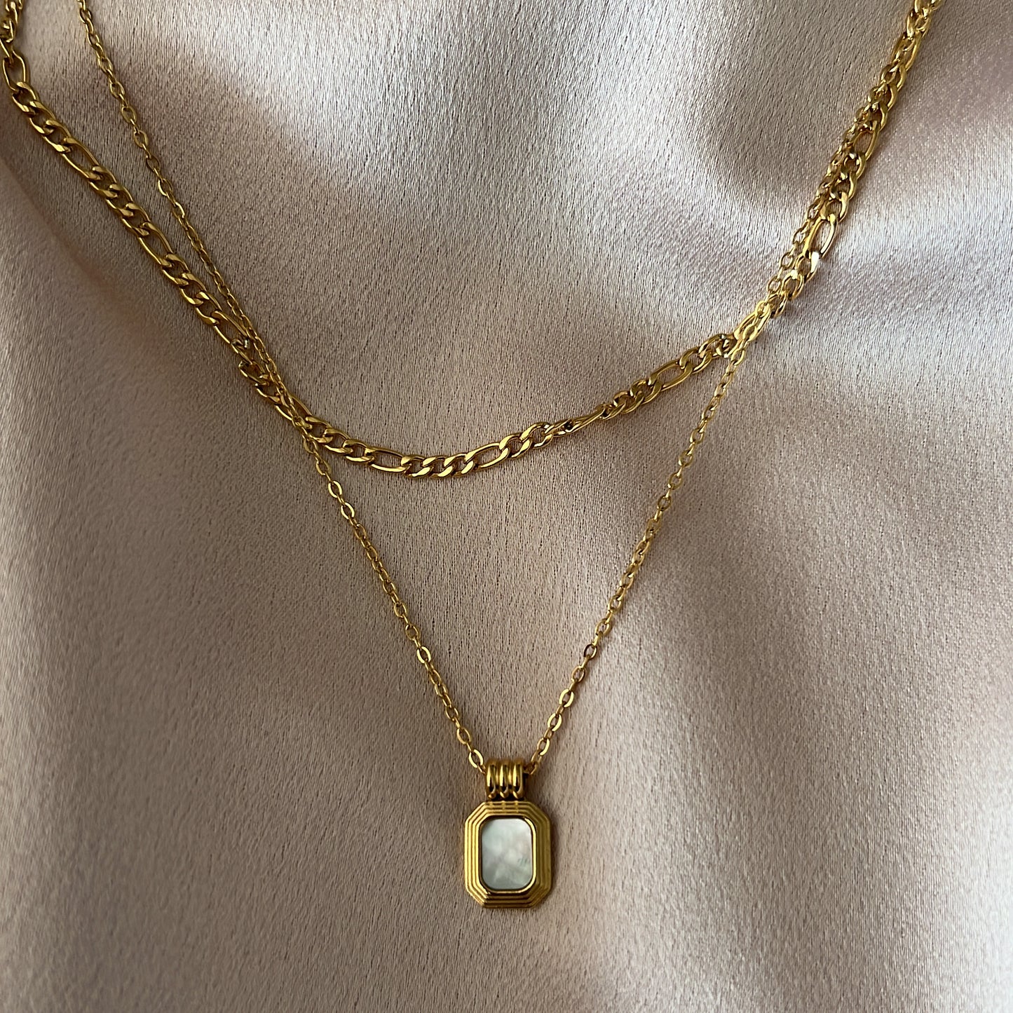 Dani Layered Pendant Necklace