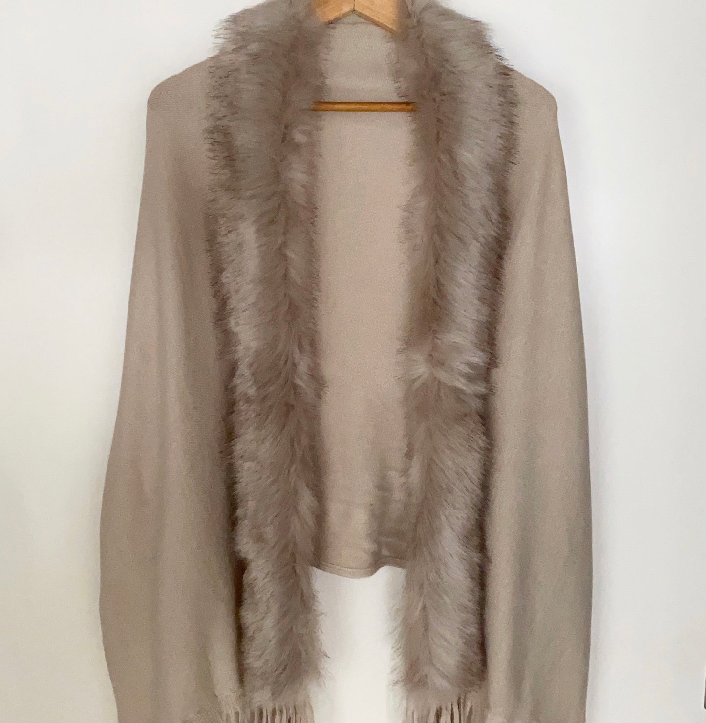 Mathilde Faux Fur Cardi Shawl