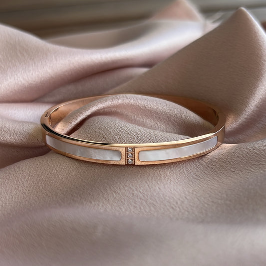 Heather Rose Gold Bangle