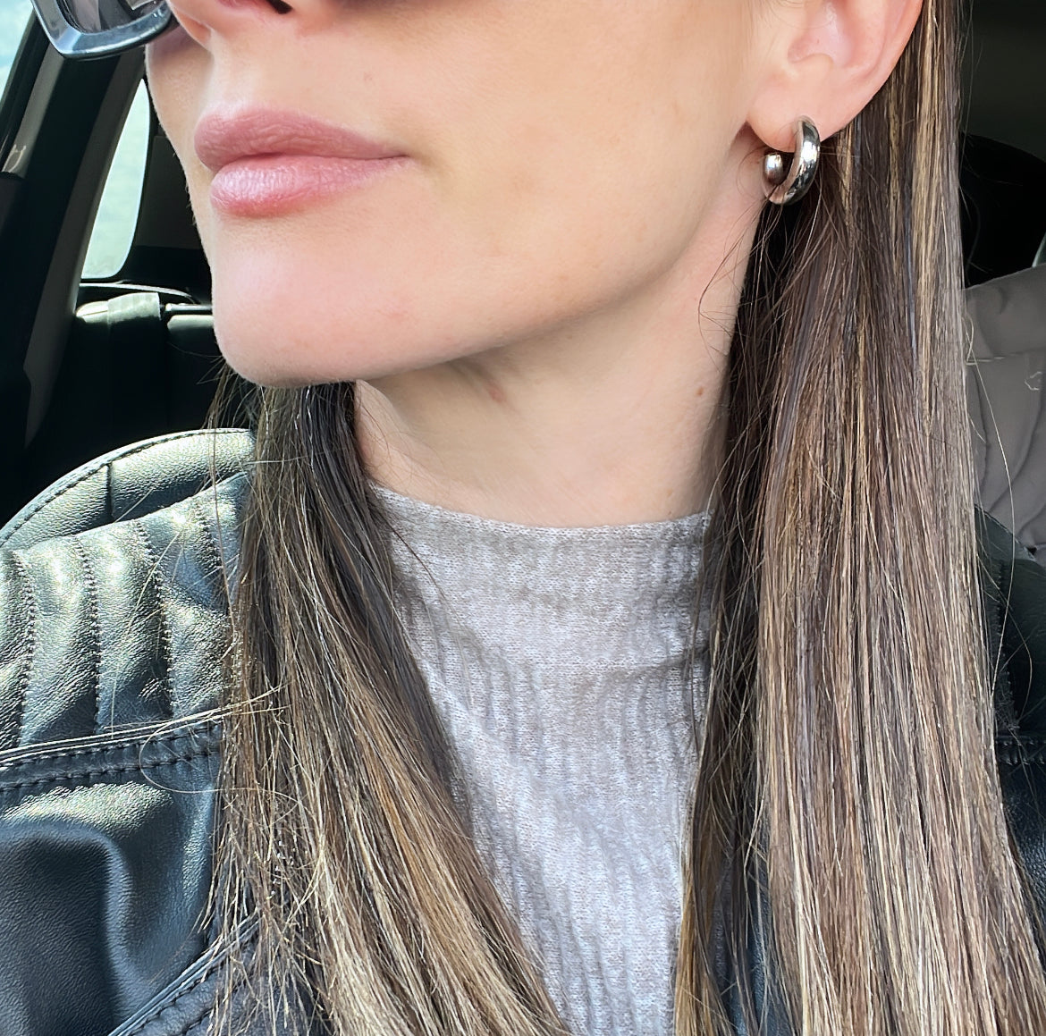 Marisa Stainless Steel Hoops