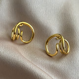 Stefania Stainless Steel Earrings