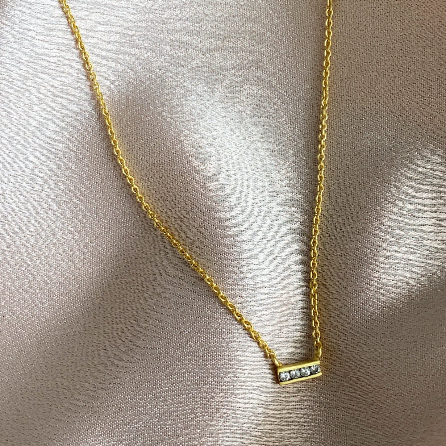 Minimalist Bar Necklace