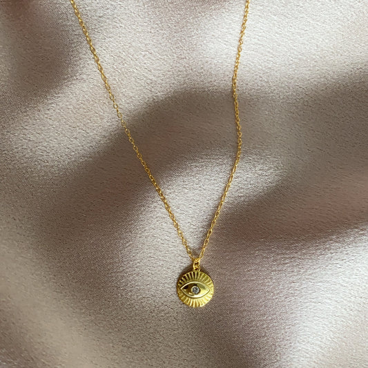 925 Silver Evil Eye Necklace