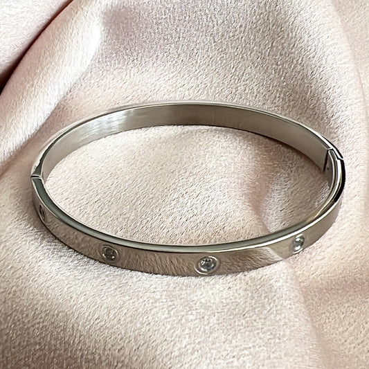 Simona Stainless Steel Bangle