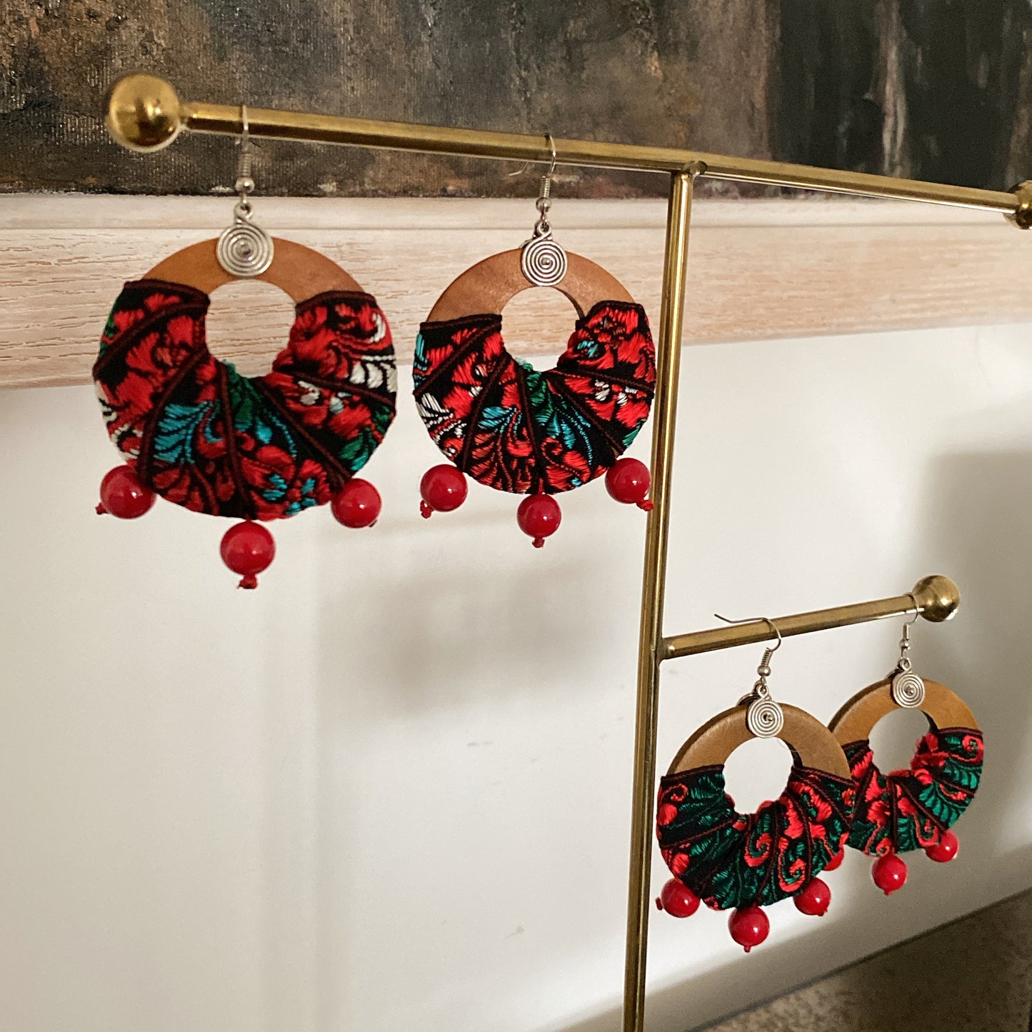 Rosa Sicilian Earrings