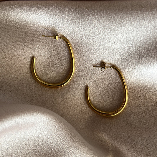 Ann Stainless Steel Hoops