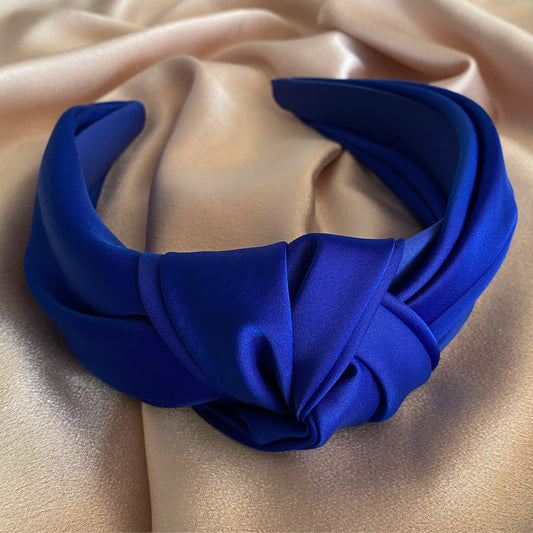 Elle Satin Top Knot Headband