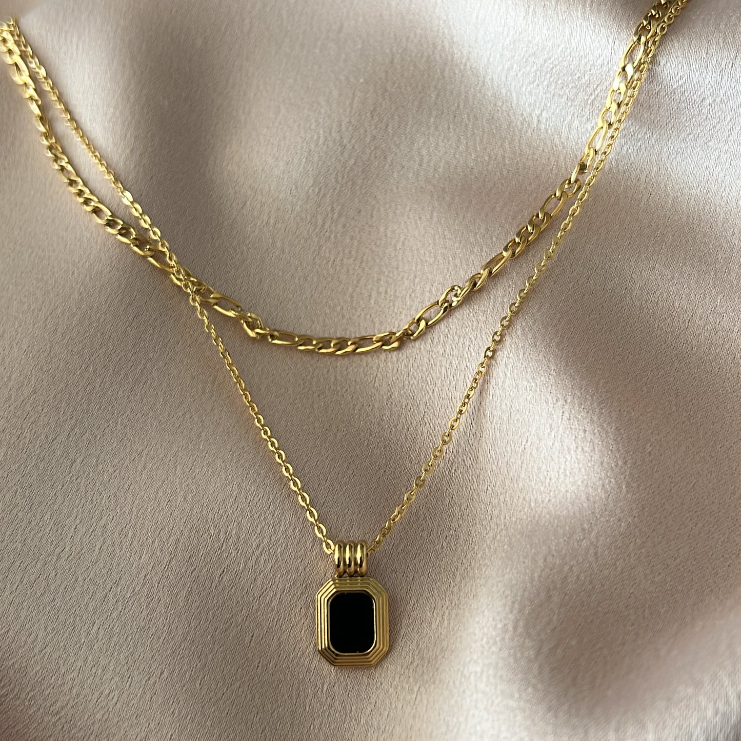 Dani Layered Pendant Necklace