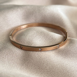 Cecile Stainless Steel Bangle 4mm
