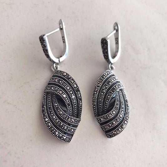 Maggie 925 Silver Earrings