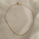 Adriana Stainless Steel Bead Necklace
