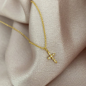 925 Silver Cross Necklace