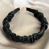 Tamara Faux Leather Headband