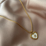 Georgina Heart Pendant Necklace