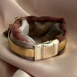 Fabric Magnetic Closure Bracelet