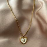 Georgina Heart Pendant Necklace