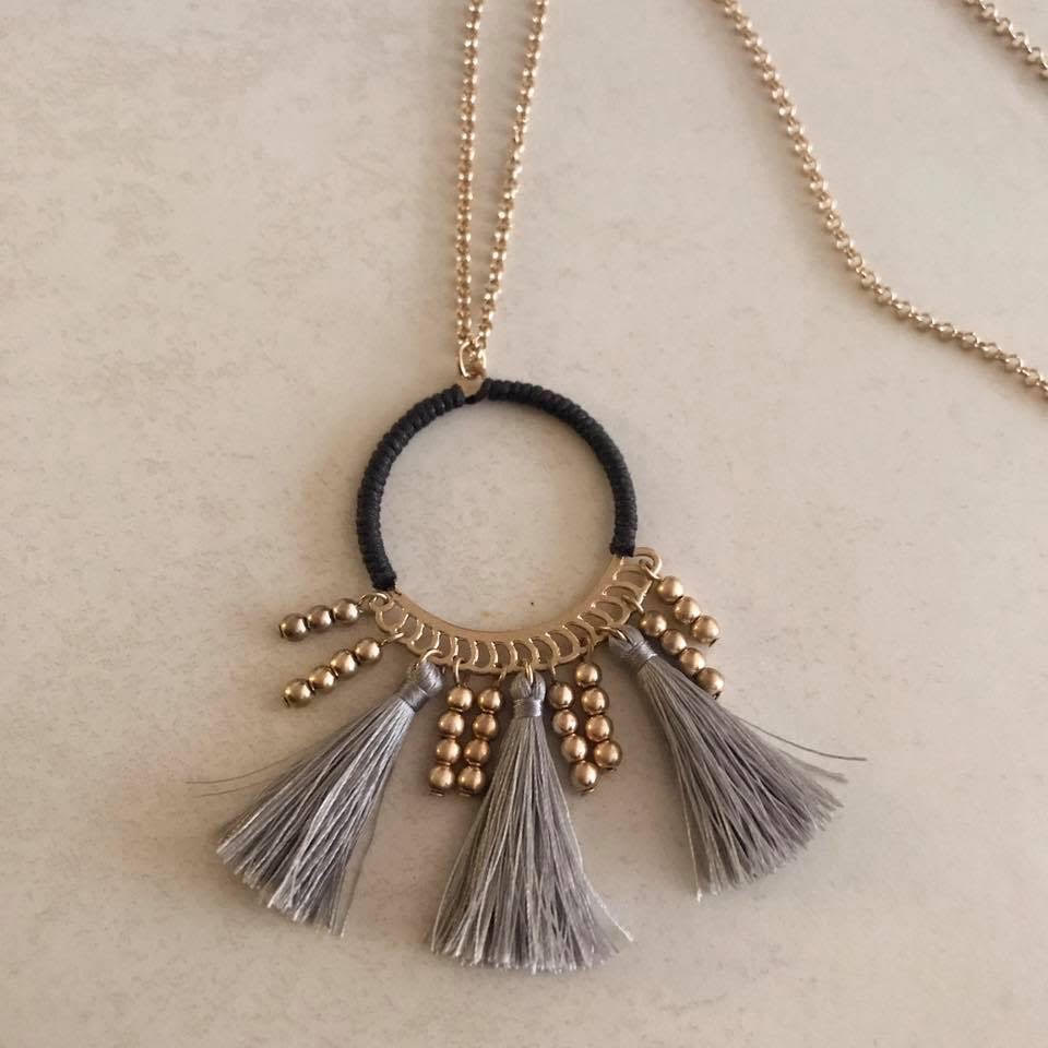 Martine Tassel Necklace